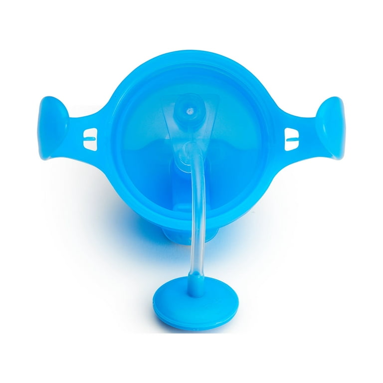 Munchkin® Any Angle™ - Vaso de entrenamiento con peso y pajilla, con tapa  Click Lock™, 7 onzas, 2 unidades (paquete de 1 unidad), azul/verde