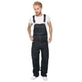 thumbnail image 6 of Men’s Triple-Stitched Denim Bib Overalls – Adjustable Workwear for Engineers, Painters & Casual Use | Durable & Comfortable DK Blue 40X30, 6 of 7