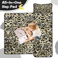 thumbnail image 4 of Zebra and Leopard Print Pattern Toddler Nap Mats for Kids Preschool,Sleeping Mat Bag or Kids,Toddler Sleeping Bag,Toddler Nap Mat or Daycare, 4 of 6