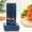 Blue, variant on Topukaiba Portable Pure Pod Vegetable Washing Machine, Cordless Food Purifier Cleaner, Rechargeable Cleaner for Fruits, Vegetables, Meat, Rice, Grains & Utensils,3.8"x6.1",Blue