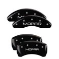 thumbnail image 3 of MGP 4 Caliper Covers Engraved Front & Rear MOPAR Black finish silver ch Fits select: 2013-2016 DODGE DART SXT, 3 of 6
