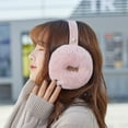 thumbnail image 4 of Unisex Winter Warm Bluetooth-compatible Earmuffs Wireless Plush Earphone Music, 4 of 13