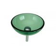 thumbnail image 1 of Renovator's Supply Bol Rond Vert Mini Récipient en Verre Trempé avec Évier, 1 of 4