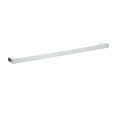 BOANN  Sweden T304 Stainless Steel Bathroom 32 in. Towel Bar Platinum/Chrome Chrome Finish