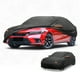 thumbnail image 1 of Funda para auto impermeable para todo clima, protección exterior completa contra el sol y la lluvia, con tiras reflectantes, negra para Honda Civic Sedan, 1 of 5