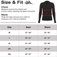 thumbnail image 7 of ANYFIT WEAR Mens Quarter Zipper Pullover Long Sleeve Golf Athletic Shirt Workout Running Tops Sweatshirt with Thumb Hole, 7 of 7