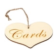 thumbnail image 2 of DIY Cartes en Bois Signe Mariage Fête Table Debout Tableau Suspendu Décoration, 2 of 9