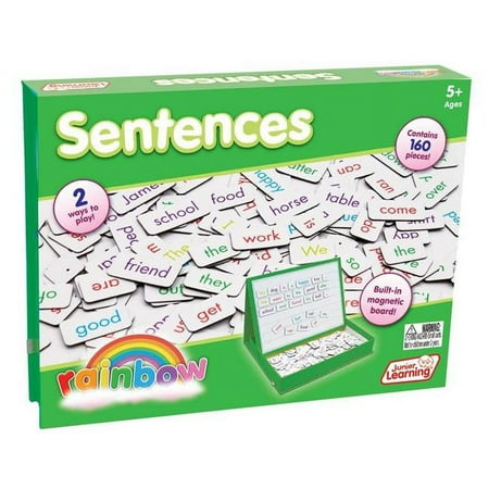 UPC: 0850010476124 | Junior Learning Rainbow Sentences – Magnetic Activities Learning Set