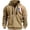 Khaki, variant on Valora Men Sweatshirt Men's Casual Hoodie Sweatshirt Loose Fit Pullover with Print Design for Autumn Winter Daily Wear Comfortable Streetwear Meets Everyday Style Khaki 2XL