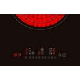 thumbnail image 3 of K&H German Designed 5 Burner 36 inch Built-in Kitchen Stove Top Electric Radiant Ceramic Kitchen Cooktop Touch Control 240V 9600W CE36-10208, 3 of 7