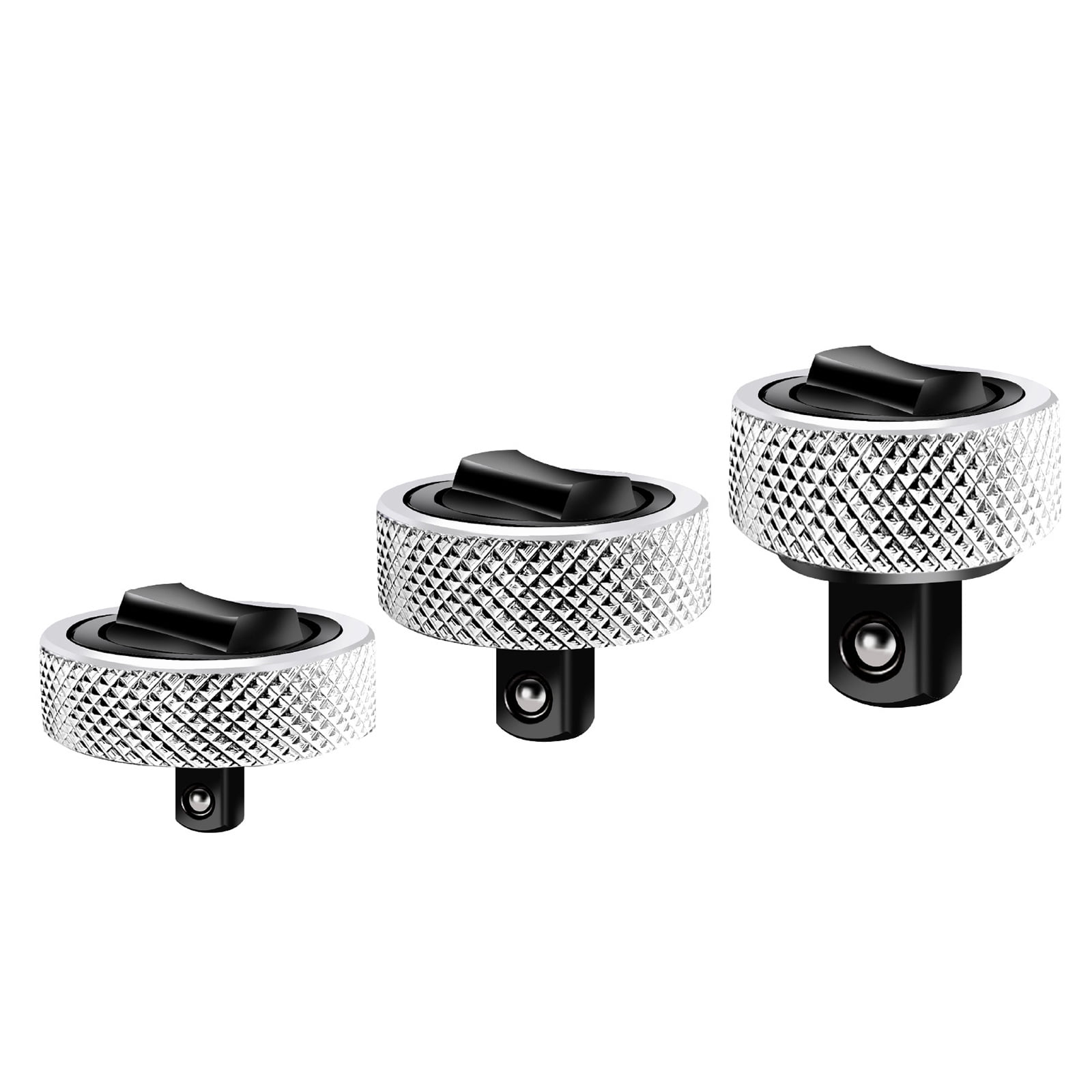 MultiSize Ratcheting Wrench Set 4Piece Compactly Ergonomic Design Corrosions Resistant For Tight Access Area Tool