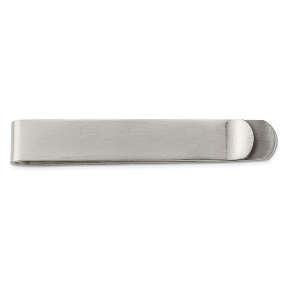 FB Jewels Stainless Steel Brushed Money Clip