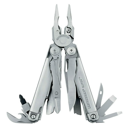 UPC: 0037447247965 | LEATHERMAN  Surge Heavy Duty Multitool with Premium Replaceable Wire Cutters and Spring-Action Scissors  Stainless Steel with Premium Nylon Sheath