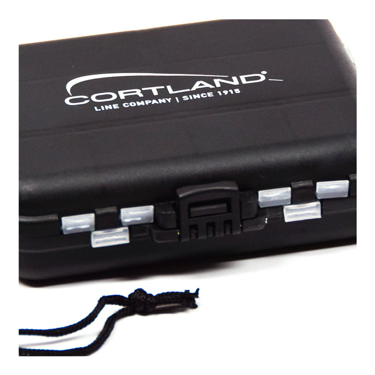 Cortland Fairplay Multi-Compartment Fly Box, Black, 663800 