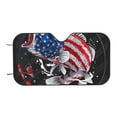 thumbnail image 7 of Balery Largemouth Bass Fish in USA Print Car Windshield Sun Shade,Windshield Sunshade for Car Pickup Truck SUV Accessories-Small, 7 of 7