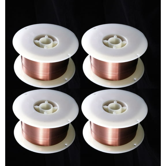 ER70S-6 - MIG Mild & Low Alloy Steel Wire - 2 Lb x 0.030" (4 SPOOLS)