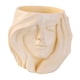 thumbnail image 4 of Maceta de resina con forma de cara de niña, maceta decorativa, regalo, decoración del hogar, contenedor de plantas para patio de estar., 4 of 8