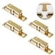 thumbnail image 2 of 4 pieces double roller catch, high-performance cabinet lock, strong hold ball catch, suitable for wooden cabinet doors, interior doors, shoe cabinet, 2 of 5