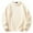 #Beige, variant on DPTALR Men's Warm Casual Solid Color Long Sleeve Round-Neck Shirt,Dark Gray,L