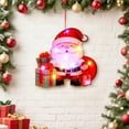 thumbnail image 5 of MOQIN Christmas Window Decoration Lights, Christmas Indoor Hanging Decorative Lights, Lighted Snowman Santa Claus Xmas Trees Lights for Christmas Party Home Decor, Battery Operated, 5 of 5