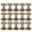 Bronze, variant on Xirurus 200 Sets Double Cap Rivet Round Stud Nail Iron Jeans Button Leather Fasteners 0.4 inches / 10mm Bronze - Perfect for Shoes, Bags, and Clothing Repair