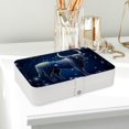 thumbnail image 6 of Constellation Premium PU Leather Jewelry Box Organizer with Removable Compartment and Portable Bracelet Holder, 6 of 6