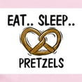thumbnail image 2 of CafePress - Eat ... Sleep ... PRETZELS Infant Bodysuit - Baby Light Bodysuit, Size Newborn - 24 Months, 2 of 4