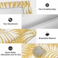 thumbnail image 5 of Palm Leaves Yellow Outdoor Rug for Patio/Deck/Porch, Non-Slip Large Area Rug 5 x 8 Ft, Summer Botanical Coastal Tropical Indoor Outdoor Rugs Washable Area Rugs, Reversible Camping Rug Carpet Runner, 5 of 8