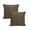Coffee, variant on Home Soft Things Marquesa Dots Embroidery Silk Filled Throw Pillow 2 Piece Set - Pewter Stone - 18" x 18"