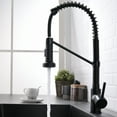 thumbnail image 4 of Single-Handle Pull-Down Sprayer Kitchen Faucet Black, 4 of 5