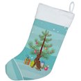 thumbnail image 2 of Carolines Treasures CK3508CS Brown Prague Ratter Christmas Tree Christmas Stocking, 2 of 2
