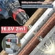 thumbnail image 5 of 16.8V 2-In-1 Lithium Drill Electric Screwdriver Multi-Function Power Tool 45Nm Torque Brushless Mot, 5 of 5