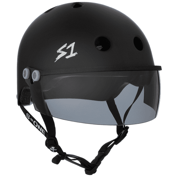 S1 Lifer Visor Helmet - GEN 2 - Black Matte w/ Tint Visor