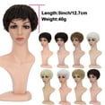 thumbnail image 6 of HAIRRO 5" Short Curly Hair Toppers for Women Light Brown Clip Top in Hair Pieces Natural Wavy Short Hair Topper Wiglets Hairpiece for Slight Thinning Hair, 6 of 6