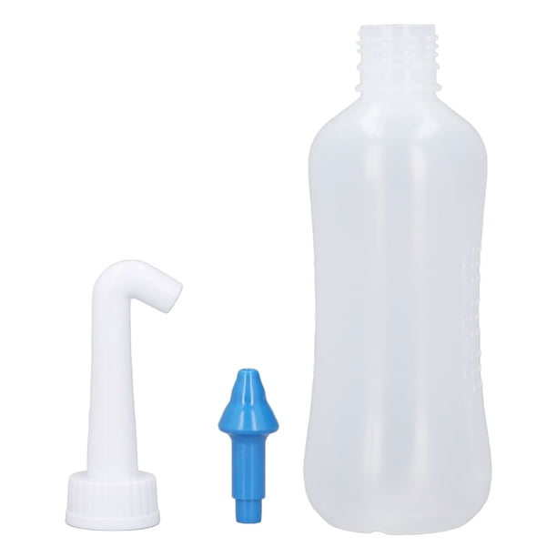 Botella De Enjuague Nasal, ABS 300 Ml Botella De Lavado De Nariz Calmante Transparente Para Adultos Para Viajes
