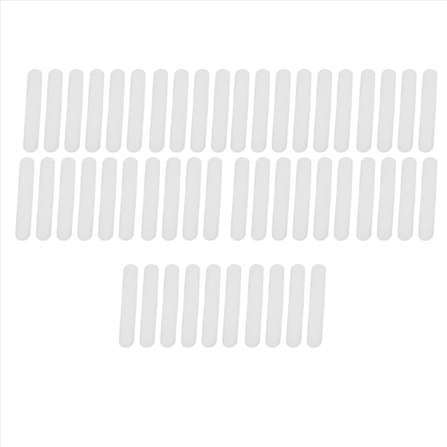 50 Piezas Desechables Cap Liner Absorbe la Humedad Banda para el Sudor Visera Sombrero Adhesivo Absorbe el Sudor Tiras Cinta,Blanco