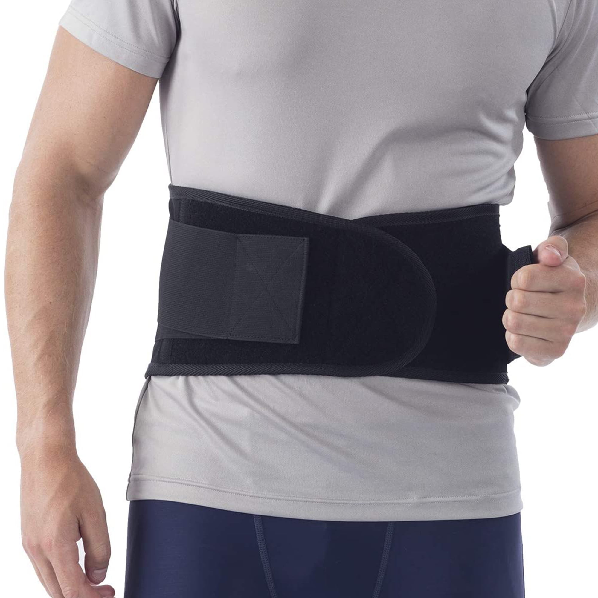 NYOrtho Back Brace Lumbar Support Belt with Suspenders for Lower Back Pain Relief, 6XL