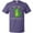 Purple, variant on Inktastic There's No Party Like Mardi Gras-alligator T-Shirt