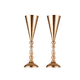 thumbnail image 1 of 2pcs Base Soporte Portaflores Velas Metal Decora Fiesta Boda DORADO, 1 of 5