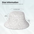 thumbnail image 5 of Kdxio Reflective Bucket Hat - Poodle Dog Print Bucket Hat for Men,Women, 5 of 9