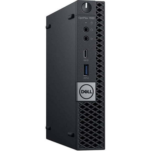 Restored Windows 11 Pro Desktop Computer Dell 7060 Mini | Intel Hexa Core i5-8500T CPU | 16GB RAM | 512GB SSD | Home or Office PC (Refurbished)