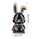 thumbnail image 3 of ¡Ofertas Limitadas!, Soporte para teléfono con forma de anillo y placa de ABS galvanizada, agarre trasero para teléfono, soporte oculto para teléfono con forma de conejito Akmoler, 3 of 9