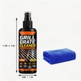 thumbnail image 3 of Portable Grill Cleaner and Grease Remover Spray, Heavy Duty Burnt Food and Oxidation Formula, Cooktop and Grate Cleaner for Outdoor BBQ and Kitchen, 3 of 9