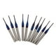 thumbnail image 2 of 10 Uds CNC Bits 1/8 vástago Mill Endmill Juego de herramientas de fresado , plástico, fibra, 0.5mm Soledad Fresadora de PCB, 2 of 8