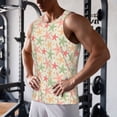 thumbnail image 5 of Pofeuu Colorful Starfish Print Men's Workout Tank Tops Sleeveless Muscle Gym Shirt Quick Dry-3X-Large, 5 of 7