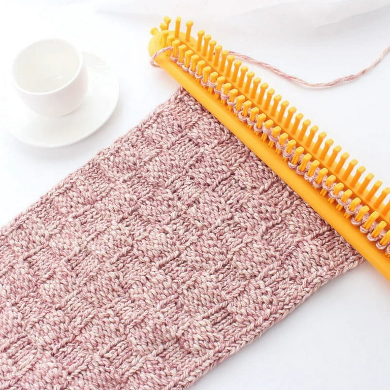 DEFNES Knitting Loom Scarf Weaving Board for Kids Beginners Girls Frame  Looming Kit Anniversary Present DIY Tools Hand 