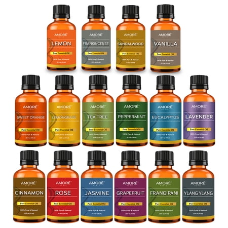 Aromatherapy 100% Pure Therapeutic 16 - Piece High Grade Essential-Oils-OLDSKU