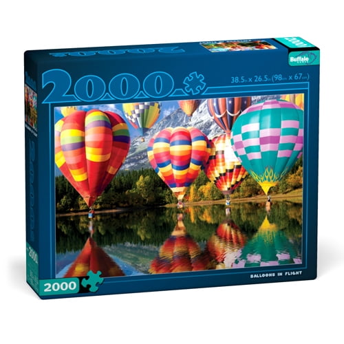 Buffalo Games Balloons in Flight 2000 Pieces Jigsaw Puzzle