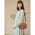 thumbnail image 6 of Small Crossbody Bags for Women, Vegan Leather Shoulder Purse with Adjustable Wide Strap, Lightweight Multi-Pocket Everyday Crossbody Bag, 6 of 6