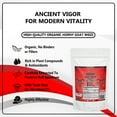 thumbnail image 4 of Maximum Strength Organic Horny Goat Weed by SMS for Men and Women, 100 Grams, Organic Epimedium Powder for Energy and Immune System Booster, Vegan, 4 of 7